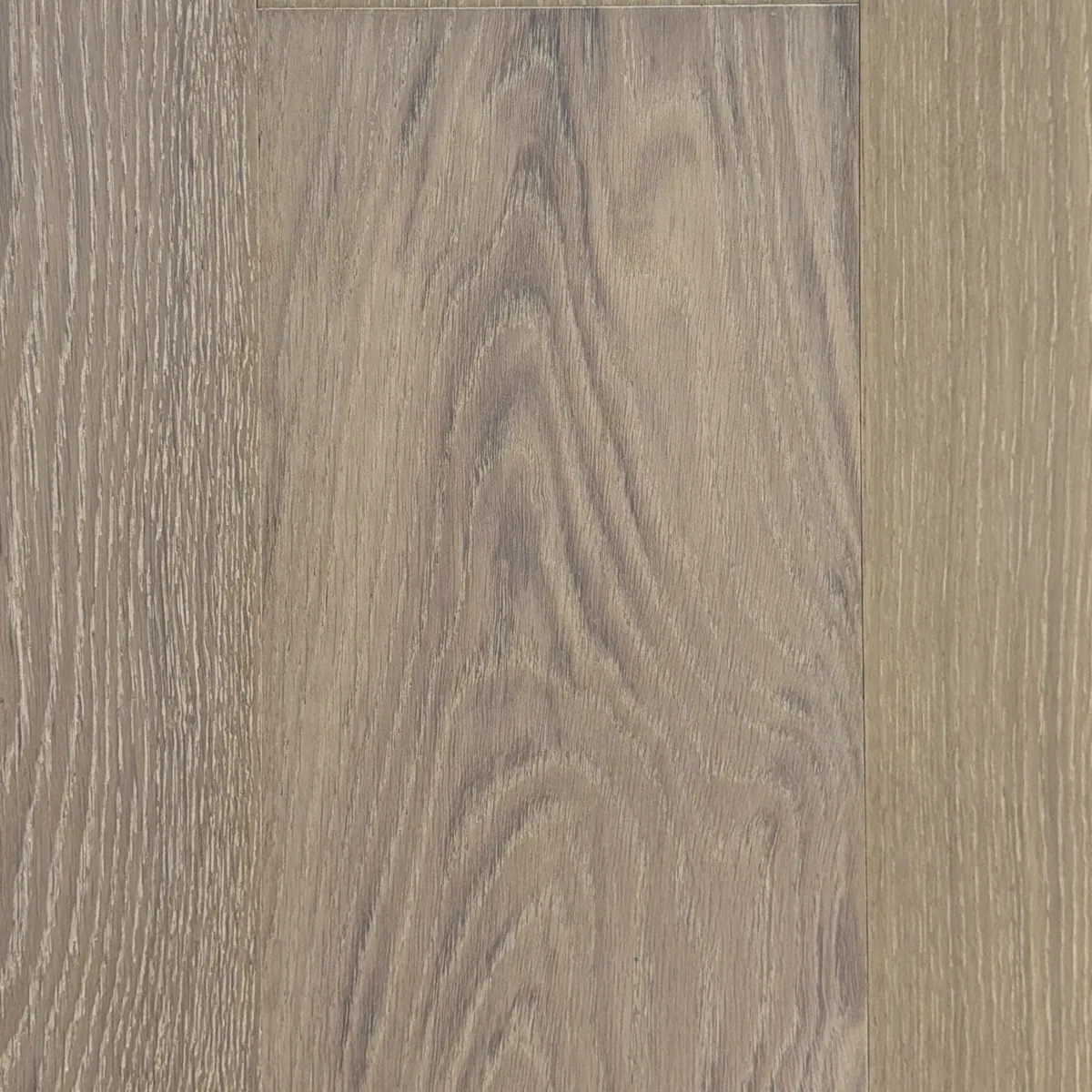 Muestra de Moorville Oak — Madera impermeable (capa de madera real sobre núcleo de piedra)