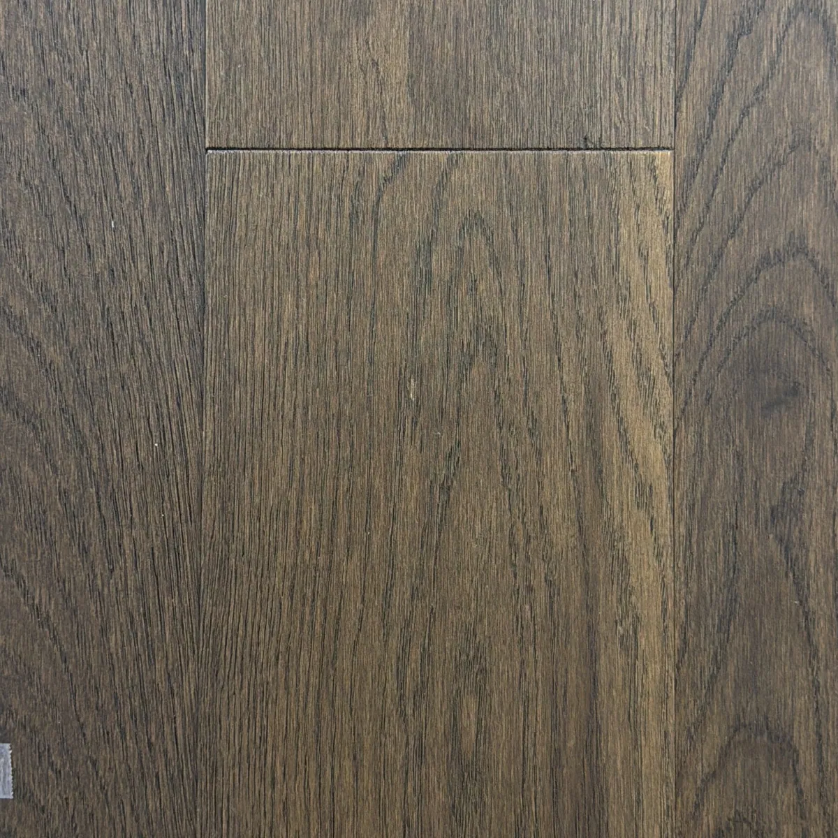 Estate Oak — Waterproof hardwood (real wood layer over a stone core) sample